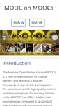 Mobile Screenshot of mooconmooc.org